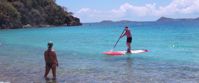 Picture of Adventures in the Caribbean: St. John Paddle boarding in turquoise caribbean waters