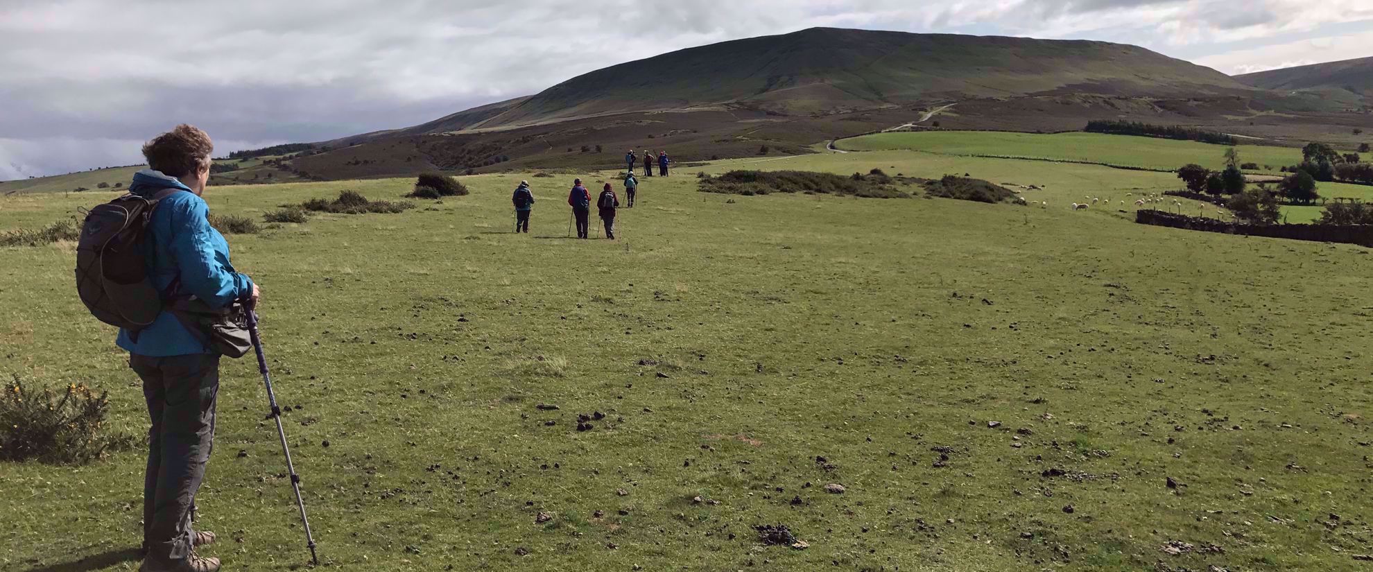Picture of Hiking Wales women's hiking travel group in whales