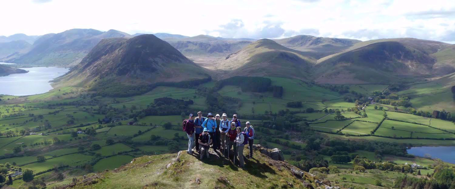 landscape view of lakes and mountains in Grasmere united kingdom