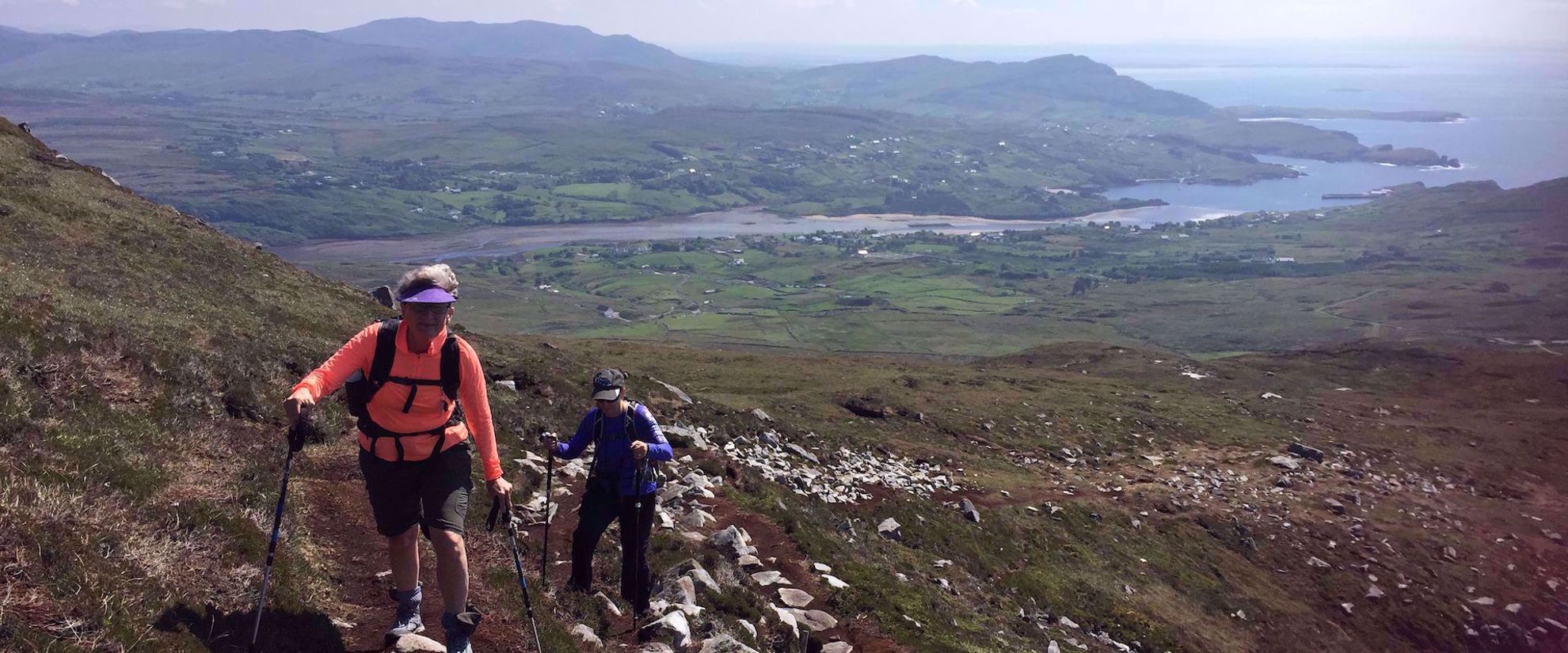 Hiking the hills of Ireland Hiking the hills of Ireland