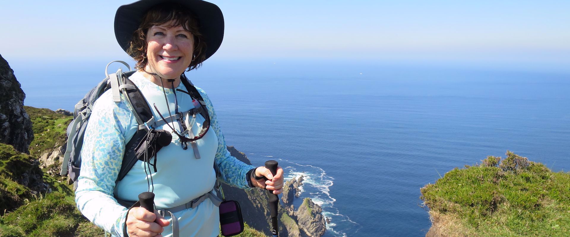 Hiking along the Cliffs of Mohr