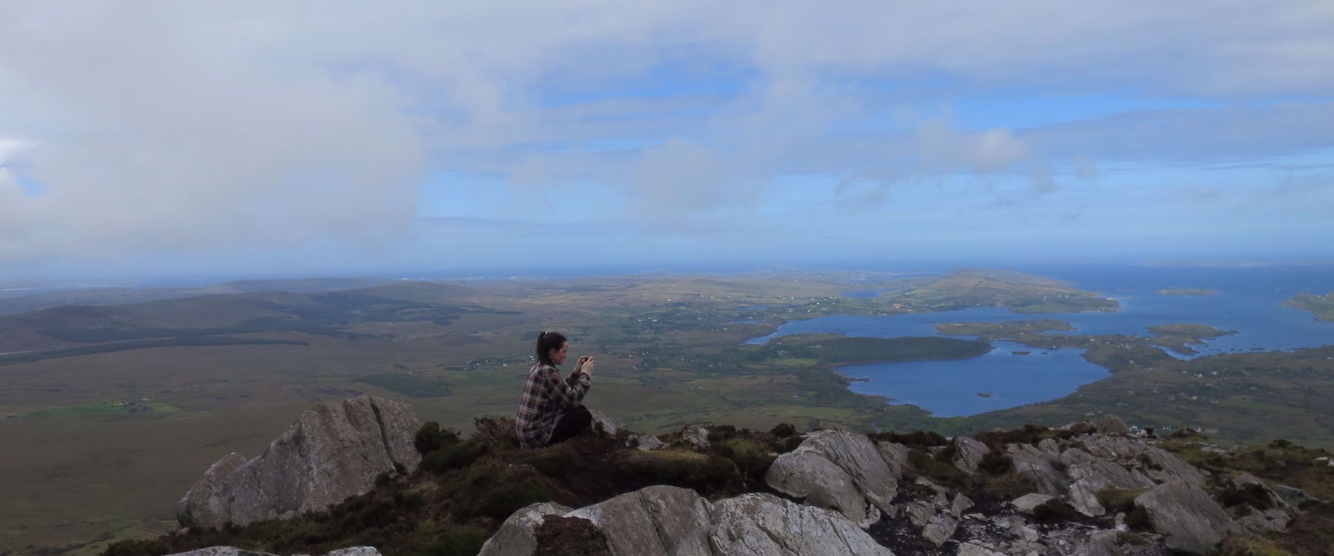 Ocean view in Ireland