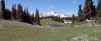 Snowy Mountains alpine meadow Picture of Alpine Hiking in the Snowy Range
