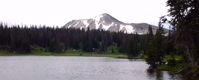Lake in the Snowy Mountains of Wyoming Picture of Alpine Hiking in the Snowy Range