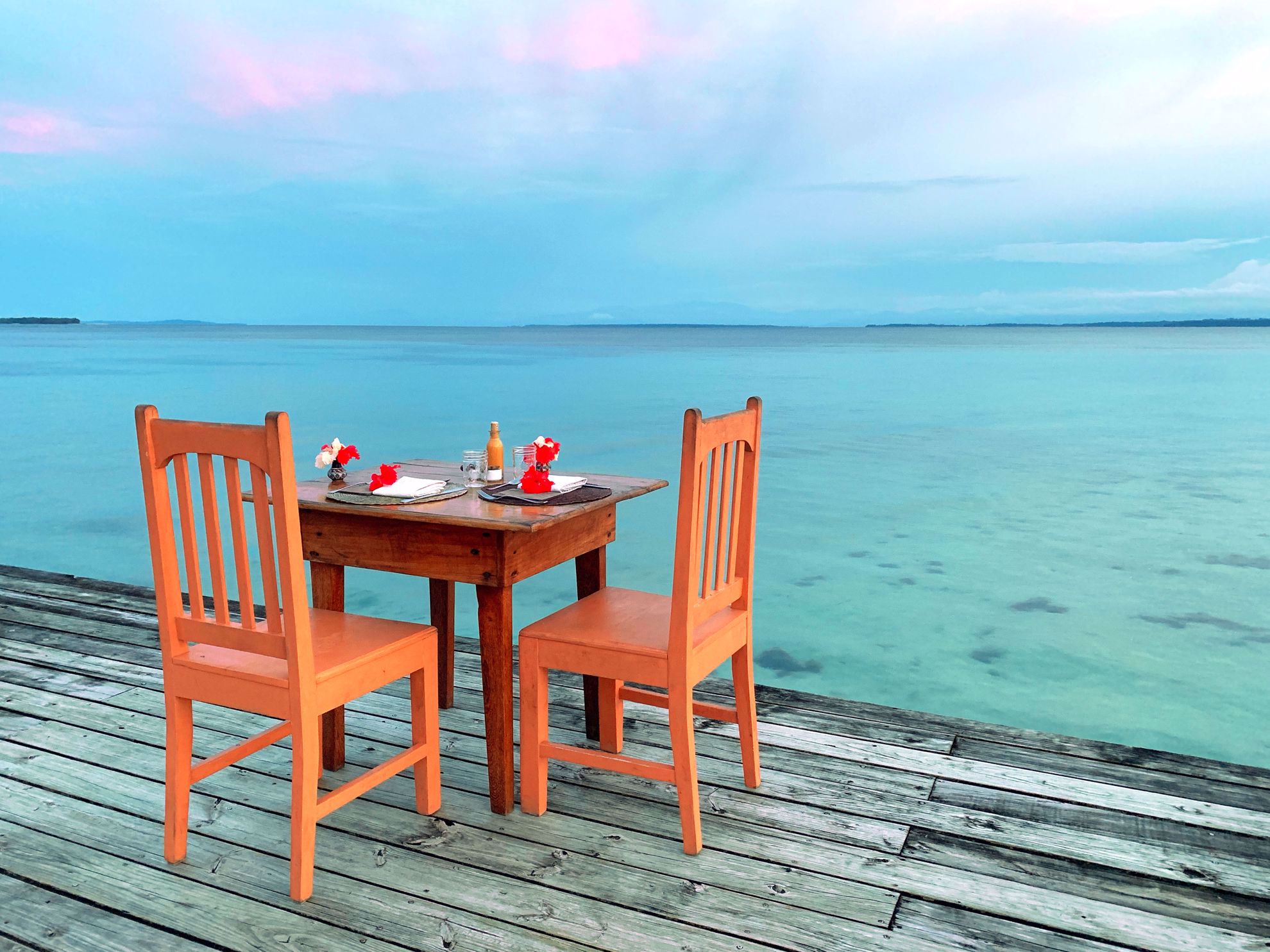 Dinner with a view