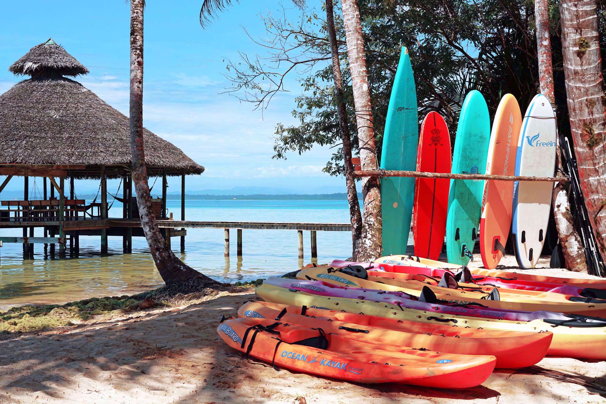 Kayaks at Casa Cayuco Kayaks at Casa Cayuco